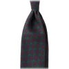 Viola Milano - Paisley Pattern Selftipped Italian Silk Tie - Forest - Handmade in Italy - Luxury Exclusive Collection - Avvenice