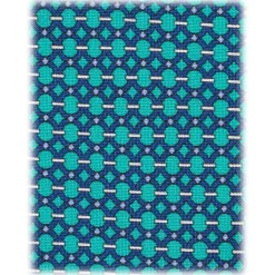 Viola Milano - Roman Chain Selftipped Italian Silk Tie - Turqouise Mix - Handmade in Italy - Luxury Exclusive Collection - Avvenice