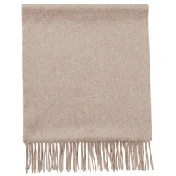 Viola Milano - Solid 100% Zibellino Cashmere Scarf - Sand - Handmade in Italy - Luxury Exclusive Collection - Avvenice