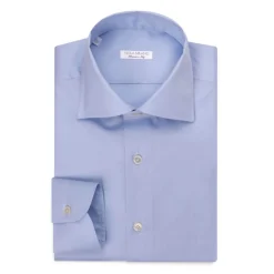 Viola Milano - Solid Color Shirt - Light Blue - Handmade in Italy - Luxury Exclusive Collection - Avvenice