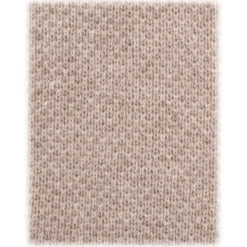 Viola Milano - Solid Knitted 100% Cashmere Tie - Sand - Handmade in Italy - Luxury Exclusive Collection - Avvenice