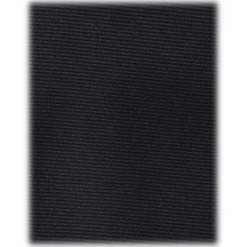Viola Milano - Solid Woven Handrolled Silk Tie - Navy - Handmade in Italy - Luxury Exclusive Collection - Avvenice
