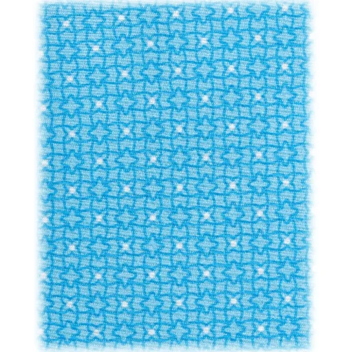 Viola Milano - Star Pattern Selftipped Silk Tie - Sea - Handmade in Italy - Luxury Exclusive Collection - Avvenice