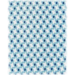 Viola Milano - Star Pattern Selftipped Silk Tie - Turquoise - Handmade in Italy - Luxury Exclusive Collection - Avvenice