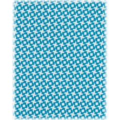Viola Milano - Star Pattern Selftipped Italian Silk Tie - Turquoise - Handmade in Italy - Luxury Exclusive Collection - Avvenice