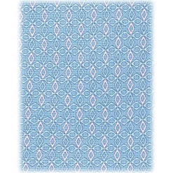Viola Milano - Tuscan Floral Selftipped Silk Tie - Light Blue - Handmade in Italy - Luxury Exclusive Collection - Avvenice