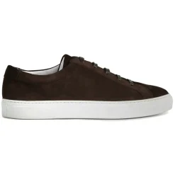 Viola Milano - Viola Sport Club Sneakers - Chocolate - Handmade in Italy - Luxury Exclusive Collection - Avvenice