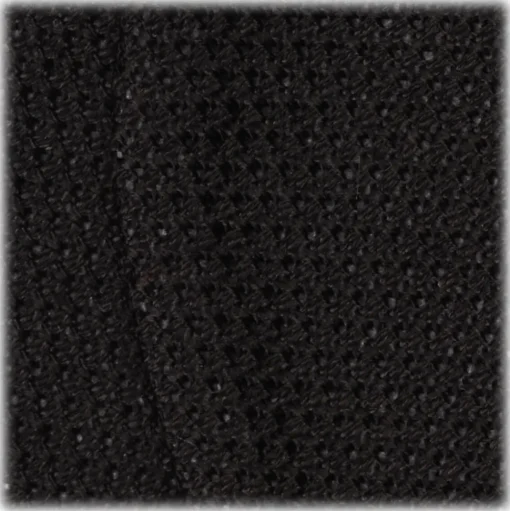 Viola Milano - Woven Grenadine Garza Fina Bow Tie - Black - Made in Italy - Luxury Exclusive Collection - Avvenice