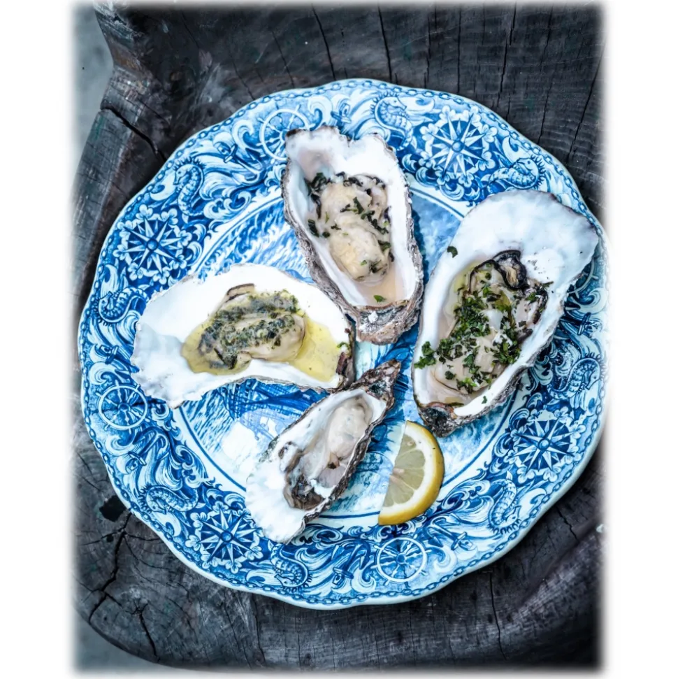 Wilde Wadoesters - Wild Oysters - 50 - Handpicked on the Wadden Sea - UNESCO World Heritage Site - Avvenice