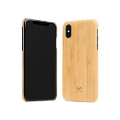 Woodcessories - Bamboo / Cevlar Cover - iPhone X / XS - Wooden Cover - Eco Case - Ultra Slim - Cevlar Collection - Avvenice