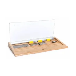 Woodcessories - Cherry / Apple Keyboard Tray - Apple Keyboard 1st Gen - Eco Tray - Wooden Apple Keyboard Support - Avvenice