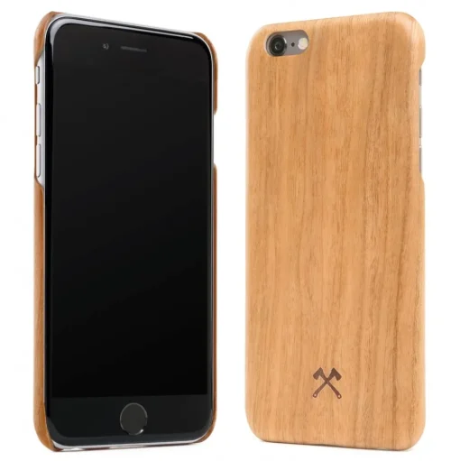 Woodcessories - Cherry / Cevlar Cover - iPhone 8 Plus / 7 Plus - Wooden Cover - Eco Case - Ultra Slim - Collection - Avvenice