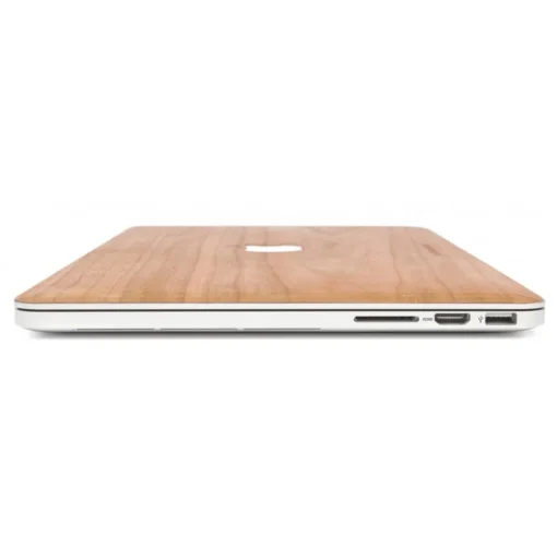 Woodcessories - Cherry / MacBook Skin Cover - MacBook 12 - Eco Skin - Apple Logo - Wooden MacBook Cover - Avvenice