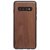 Woodcessories - Eco Bumper - Walnut Cover - Black - Samsung S10+ - Wooden Cover - Eco Case - Bumper Collection - Avvenice