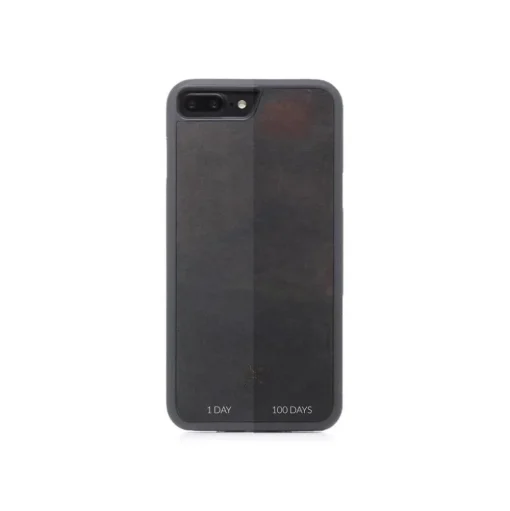 Woodcessories - Eco Bumper - Stone Cover - Volcano Black - iPhone 8 / 7 - Real Stone Cover - Eco Case - Bumper Collection - Avvenice