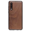 Woodcessories - Eco Bumper - Walnut Cover - Black - Huawei P30 - Wooden Cover - Eco Case - Bumper Collection - Avvenice