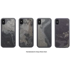 Woodcessories - Eco Bumper - Stone Cover - Canyon Red - iPhone 8 Plus / 7 Plus - Real Stone Cover - Eco Case - Bumper - Avvenice