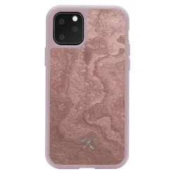 Woodcessories - Eco Bumper - Stone Cover - Canyon Red - iPhone 11 Pro Max - Real Stone Cover - Eco Case - Bumper Collection - Avvenice