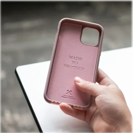 Woodcessories - Eco Bumper - Stone Cover - Canyon Red - iPhone 11 Pro Max - Real Stone Cover - Eco Case - Bumper Collection - Avvenice