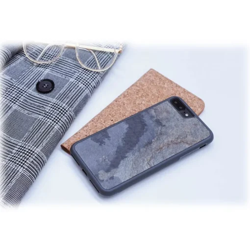 Woodcessories - Eco Bumper - Stone Cover - Canyon Red - iPhone XR - Real Stone Cover - Eco Case - Bumper Collection - Avvenice