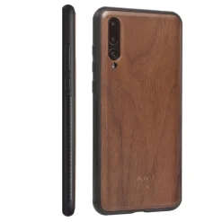 Woodcessories - Eco Bumper - Walnut Cover - Black - Huawei P20 Pro - Wooden Cover - Eco Case - Bumper Collection - Avvenice