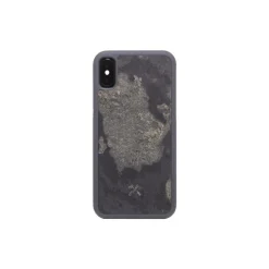 Woodcessories - Eco Bumper - Stone Cover - Camo Gray - iPhone XR - Real Stone Cover - Eco Case - Bumper Collection - Avvenice