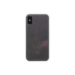 Woodcessories - Eco Bumper - Stone Cover - Volcano Black - iPhone X / XS - Real Stone Cover - Eco Case - Bumper Collection - Avvenice