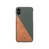 Woodcessories - Eco Split - Cherry Cover - Green - iPhone X / XS - Wooden Cover - Eco Case - Split Collection - Avvenice