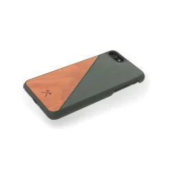 Woodcessories - Eco Split - Cherry Cover - Green - iPhone 8 / 7 - Wooden Cover - Eco Case - Split Collection - Avvenice