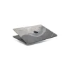 Woodcessories - Real Stone MacBook Cover - Camo Gray - MacBook 15 Pro Touchbar - Eco Skin Stone - Apple Logo - Avvenice
