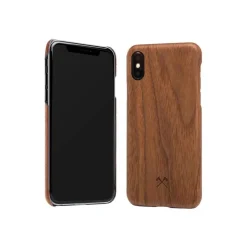 Woodcessories - Walnut / Cevlar Cover - iPhone XS Max - Wooden Cover - Eco Case - Ultra Slim - Cevlar Collection - Avvenice