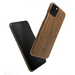 Woodcessories - Walnut / Cevlar Cover - iPhone 11 Pro Max - Wooden Cover - Eco Case - Ultra Slim - Cevlar Collection - Avvenice