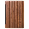 Woodcessories - Walnut / Leather / Transclucent Hardcover - iPad Pro 12.9 (2017) - Flip Case - Eco Guard Metal & Wood - Avvenice