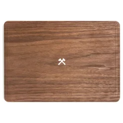 Woodcessories - Walnut / MacBook Skin Cover - MacBook 12 - Eco Skin - Axe Logo - Wooden MacBook Cover - Avvenice