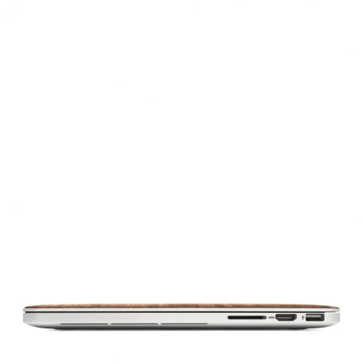 Woodcessories - Walnut / MacBook Skin Cover - MacBook 15 Pro Touchbar - Eco Skin - Axe Logo - Wooden MacBook Cover - Avvenice