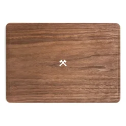 Woodcessories - Walnut / MacBook Skin Cover - MacBook 13 Pro - Eco Skin - Axe Logo - Wooden MacBook Cover - Avvenice