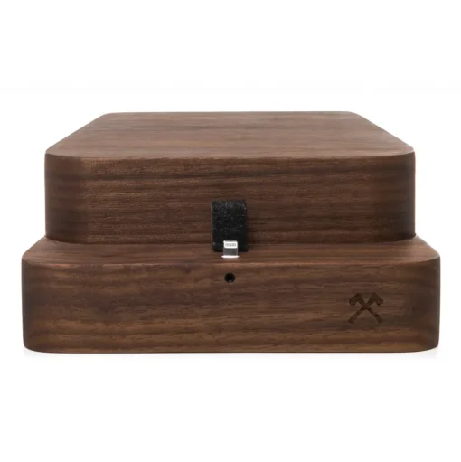 Woodcessories - Walnut / Premium Wooden iMac Stand + iPhone - MacBook 27 - Eco Foot - Wooden MacBook Support - Avvenice