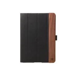 Woodcessories - Walnut and Leather Hard Cover - iPad 11 - Flip Case - Eco Flip Leather and Wood - Avvenice