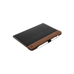 Woodcessories - Walnut and Leather Hard Cover - iPad 11 - Flip Case - Eco Flip Leather and Wood - Avvenice