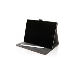 Woodcessories - Walnut and Leather Hard Cover - iPad 11 - Flip Case - Eco Flip Leather and Wood - Avvenice