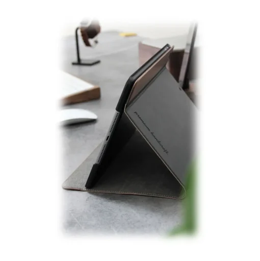 Woodcessories - Walnut and Leather Hard Cover - iPad Pro 10.5 - Flip Case - Eco Flip Leather and Wood - Avvenice