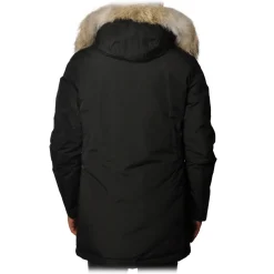 Woolrich - Arctic Parka With Detachable Fur - Black - Jacket - Luxury Exclusive Collection - Avvenice