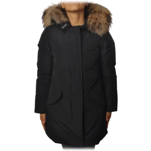 Woolrich - Artic Parka FR with Fur-trimmed Hood - Blue - Jacket - Luxury Exclusive Collection - Avvenice