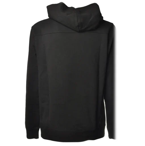 Woolrich - Hooded Sweatshirt with Logo - Black - Luxury Exclusive Collection - Avvenice