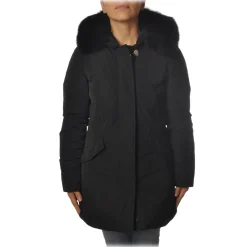 Woolrich - Luxury Arctic Parka With Fox Fur - Black - Jacket - Luxury Exclusive Collection - Avvenice