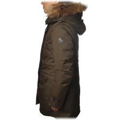 Woolrich - Parka Down Jacket Scarlett - Military Green - Jacket - Luxury Exclusive Collection - Avvenice