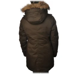 Woolrich - Parka Down Jacket Scarlett - Military Green - Jacket - Luxury Exclusive Collection - Avvenice