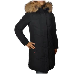 Woolrich - Parka in Semigloss Material - Blue - Jacket - Luxury Exclusive Collection - Avvenice
