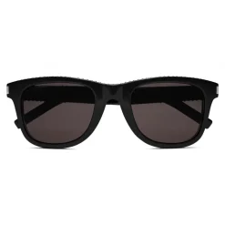 Yves Saint Laurent - Classic SL 51 Studs Square Wellington Frame Sunglasses - Black - Saint Laurent Eyewear - Avvenice