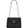 Yves Saint Laurent - Loulou Small in Quilted Leather - Black - Saint Laurent Exclusive Collection - Avvenice